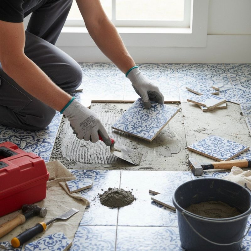 Cracked Tile Repair